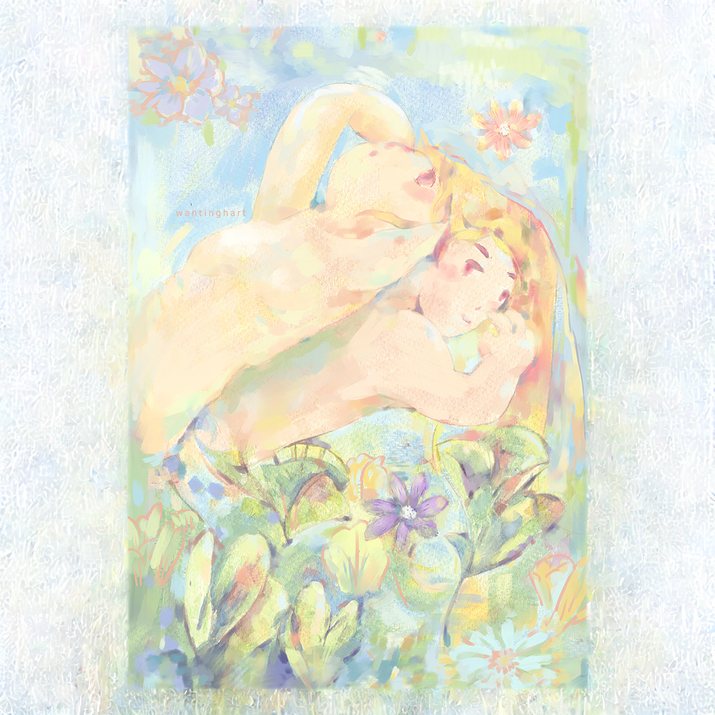Lovers Art Print 2