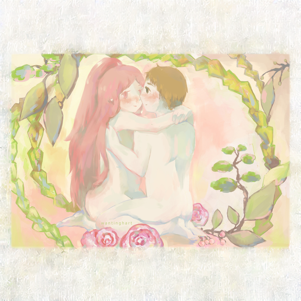 Lovers Art Print 9